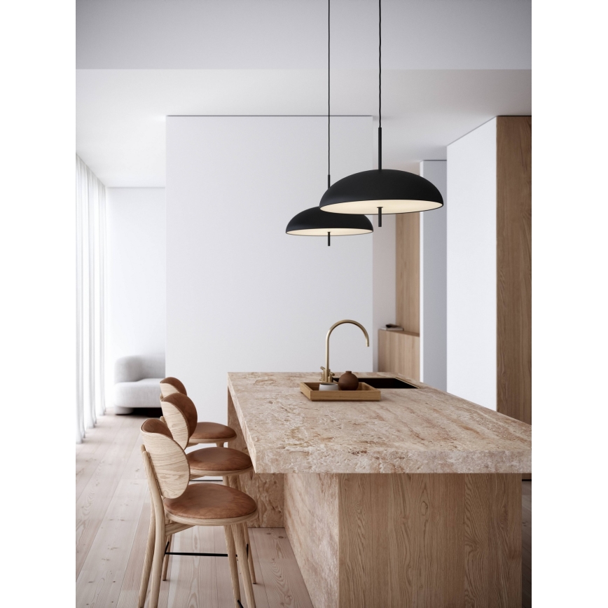 DFTP by Nordlux - Lampadario a sospensione con filo VERSALE 2xE27/15W/230V nero