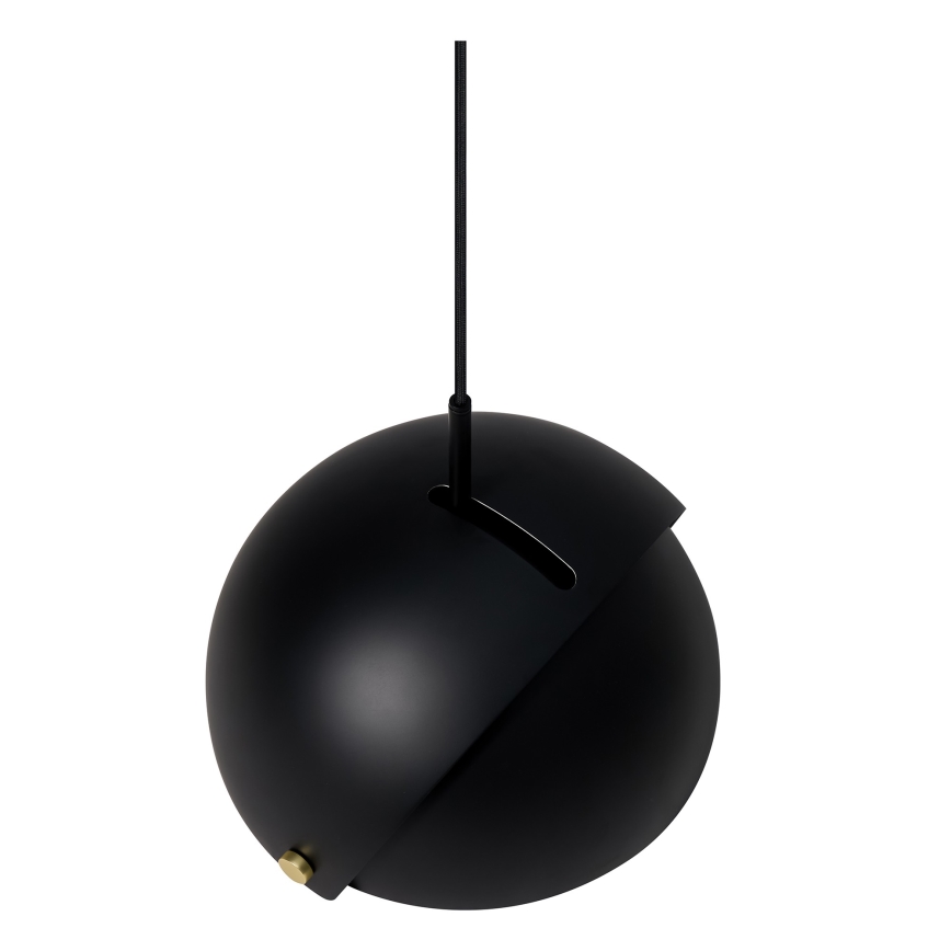 DFTP by Nordlux - Suspension filaire avec abat-jour ajustable ALIGN 1xE27/15W/230V noir