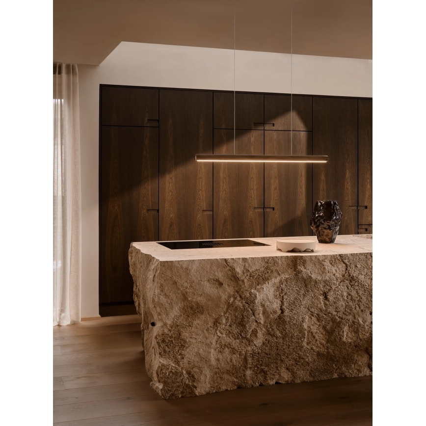 DFTP by Nordlux - Suspension LED dimmable sur câble AKENO LED/25W/230V 3000K en frêne