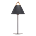 DFTP by Nordlux - Tischleuchte STRAP 1xE27/40W/230V schwarz