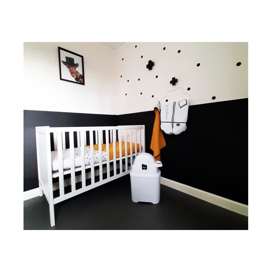 DiaperChamp - Cestino per pannolini ONE bianco