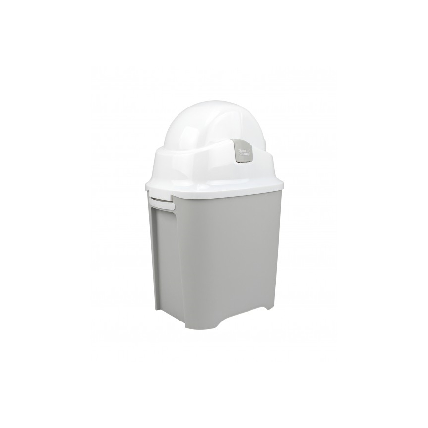 DiaperChamp - Cestino per pannolini ONE HANDSFREE grigio