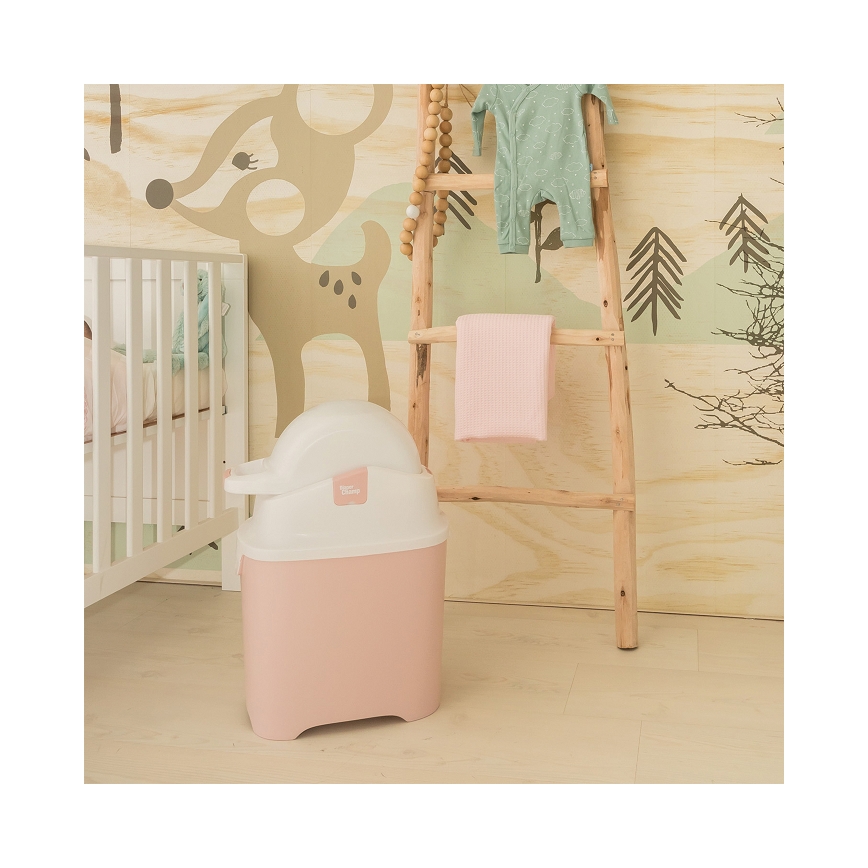 DiaperChamp - Poubelle à couches ONE rose