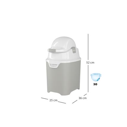 DiaperChamp - Windeleimer ONE beige
