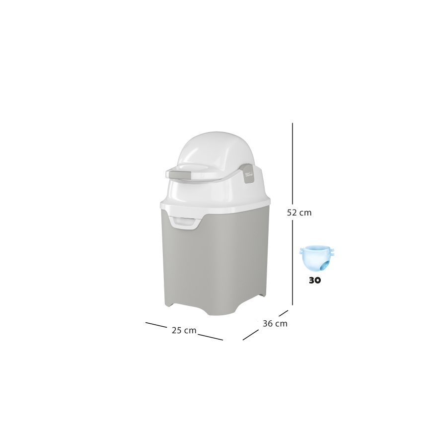 DiaperChamp - Windeleimer ONE beige