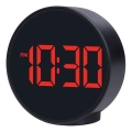 Digitale Uhr mit Wecker, 5 V / 3×AAA