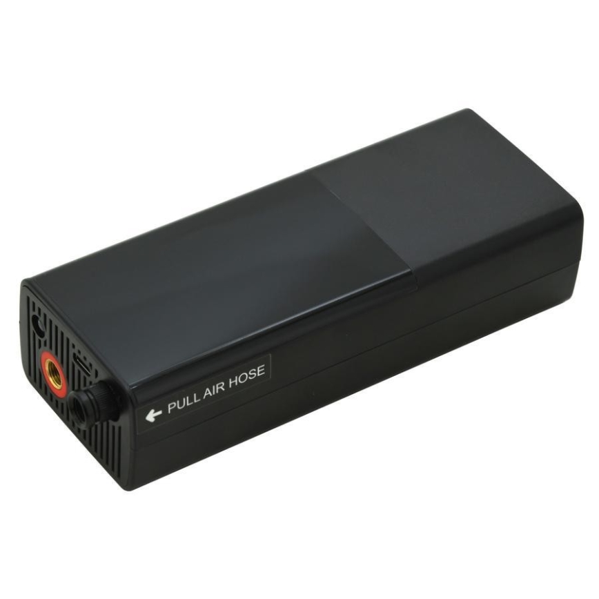 Digitaler Kompressor im Taschenformat 4000 mAh 5V schwarz