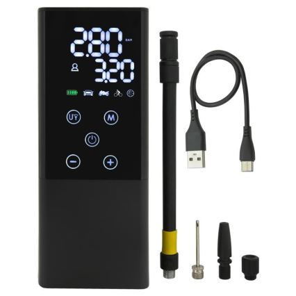 Digitaler Kompressor im Taschenformat 4000 mAh 5V schwarz