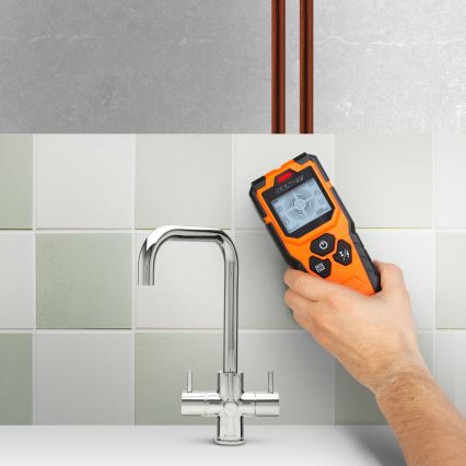 Digitaler Multifunktionsdetektor 9 V (1×6LR61), IP54, orange