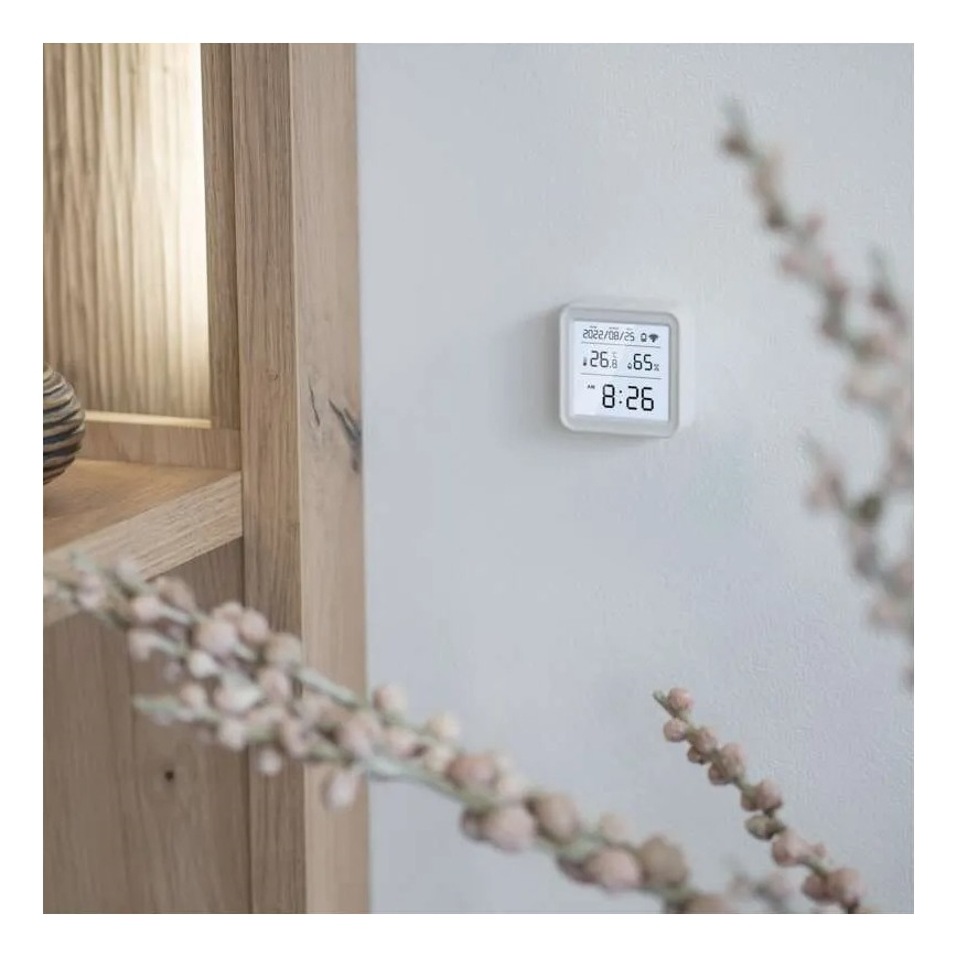 Digitales Smart-Thermometer GoSmart 3xAAA Tuya weiß