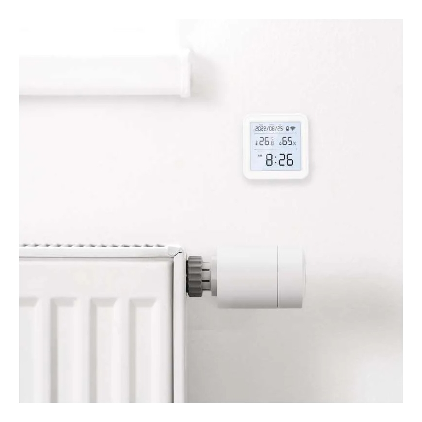 Digitales Smart-Thermometer GoSmart 3xAAA Tuya weiß