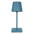 Dimm- und aufladbare LED-Tischleuchte mit Touch-Funktion LED/3,5W/5V 5200mAh blau