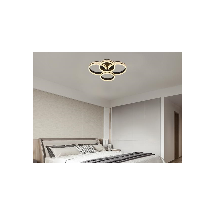 Dimmbare aufgesetzte LED-Deckenleuchte 150W/230V 3000-6500K + Fernbedienung