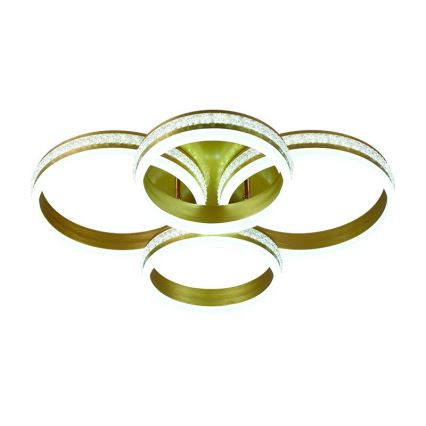 Dimmbare aufgesetzte LED-Deckenleuchte LED/150W/230V 3000-6500K + Fernbedienung