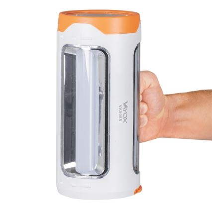 Dimmbare, aufladbare LED-Taschenlampe 2-in-1 mit Powerbank-Funktion LED/5W/230V 3500 mAh
