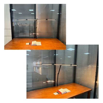 Dimmbare, flexible LED-Tischleuchte mit Touch-Funktion POINTIQ LED/36W/230V 3000-6500K CRI 92 schwarz