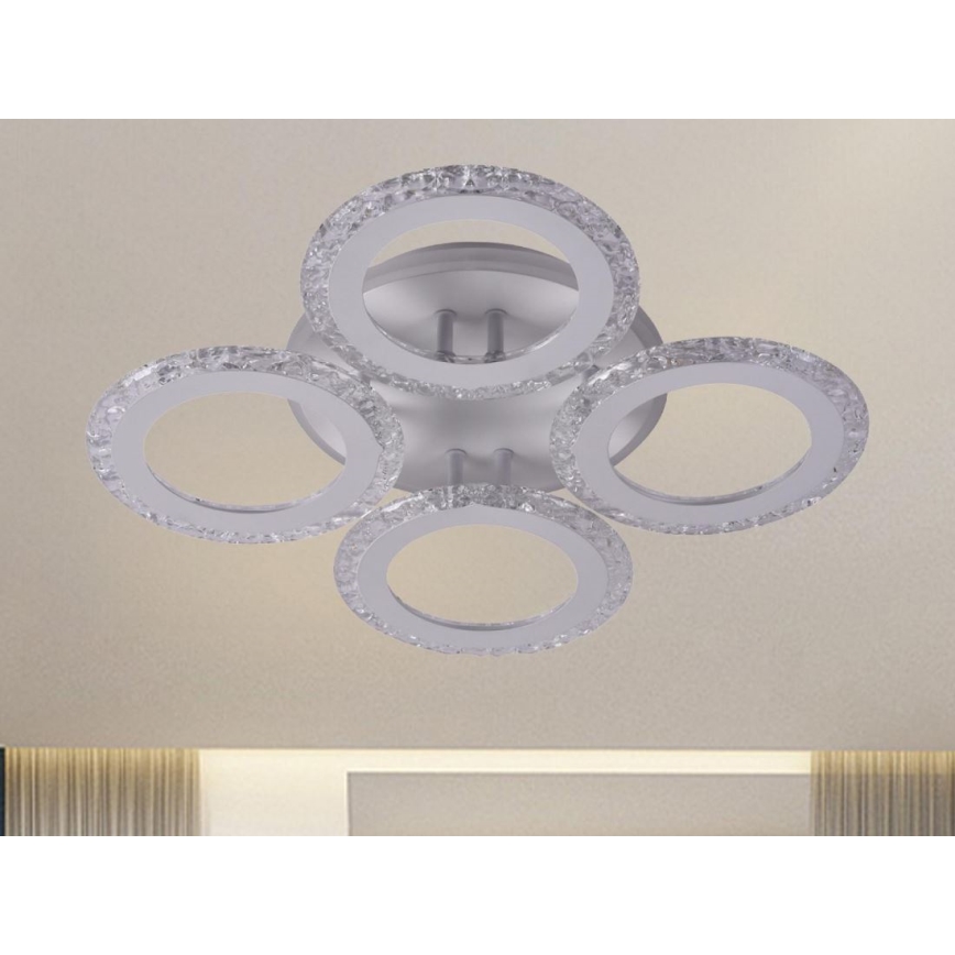 Dimmbare LED-Anbauleuchte LED/55W/230V 3000-6500K + Fernbedienung