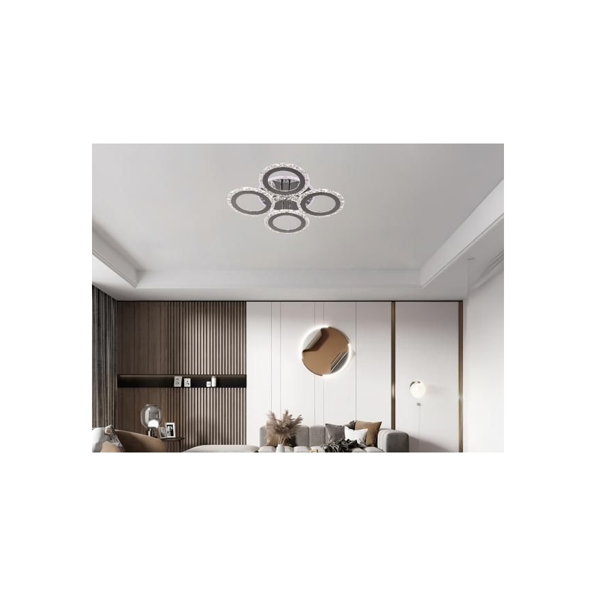 Dimmbare LED-Anbauleuchte LED/55W/230V 3000-6500K + Fernbedienung