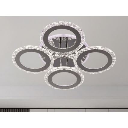 Dimmbare LED-Anbauleuchte LED/55W/230V 3000-6500K + Fernbedienung