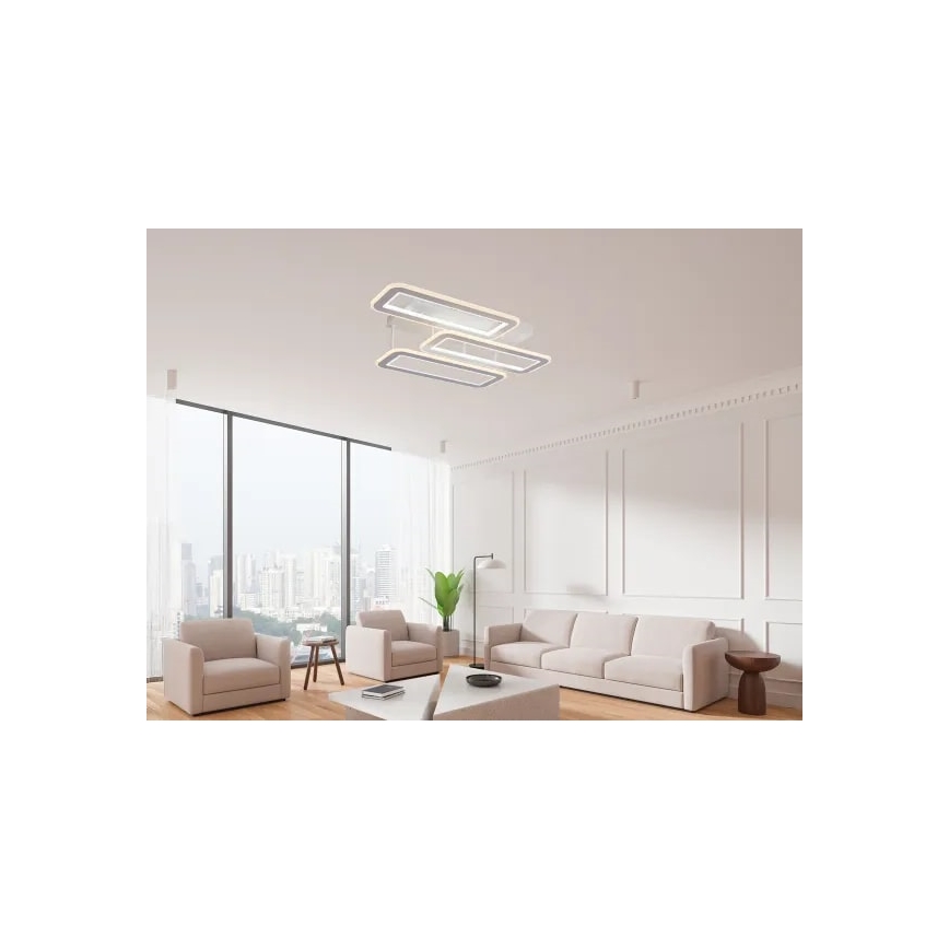 Dimmbare LED-Anbauleuchte LED/90W/230V 3000-6500K + Fernbedienung