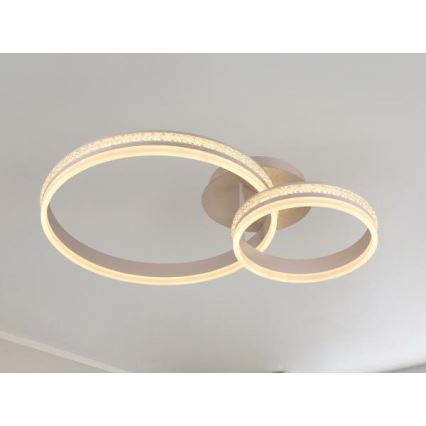 Dimmbare LED-Aufbauleuchte LED/110W/230V 3000-6500K + Fernbedienung