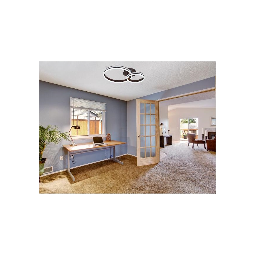 Dimmbare LED-Aufbauleuchte LED/110W/230V 3000-6500K + Fernbedienung