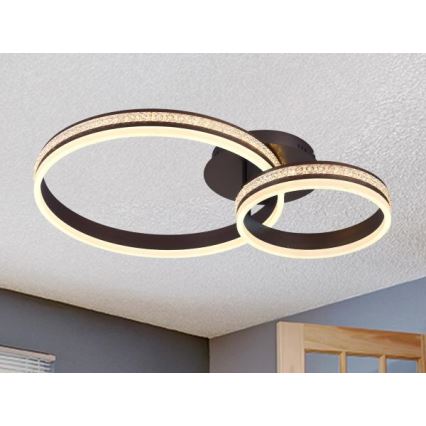 Dimmbare LED-Aufbauleuchte LED/110W/230V 3000-6500K + Fernbedienung