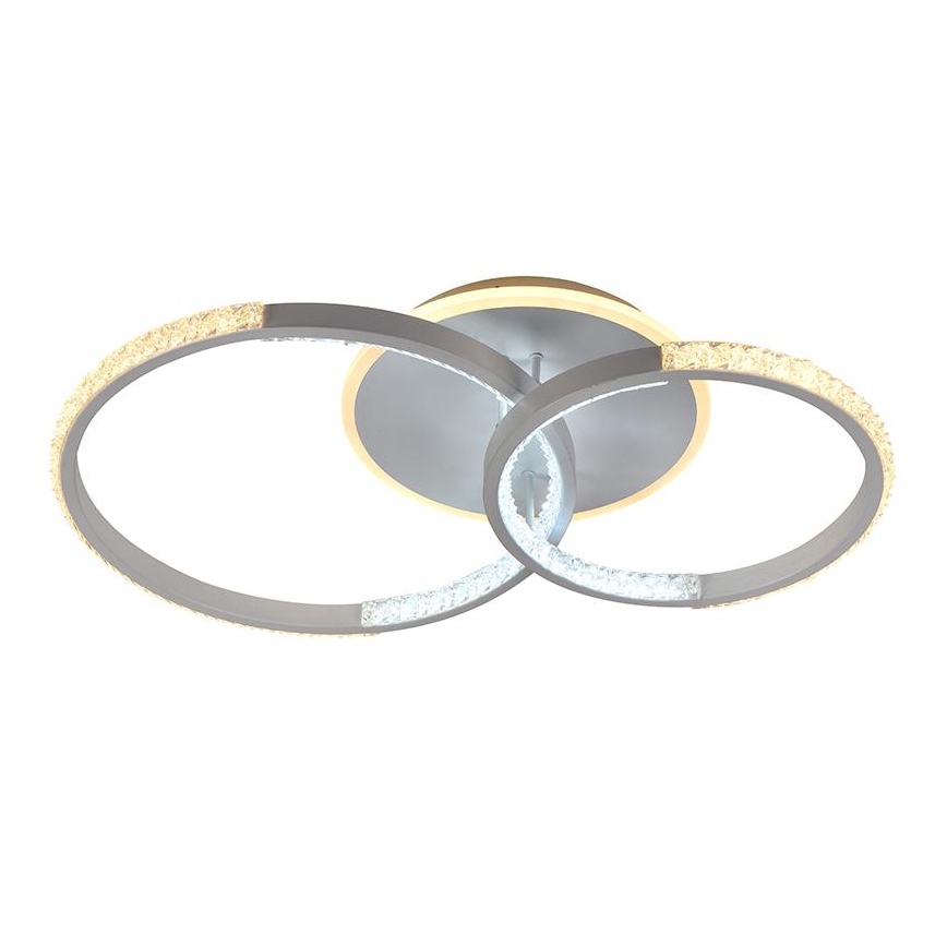 Dimmbare LED-Aufbauleuchte LED/55W/230V 3000-6500K + Fernbedienung