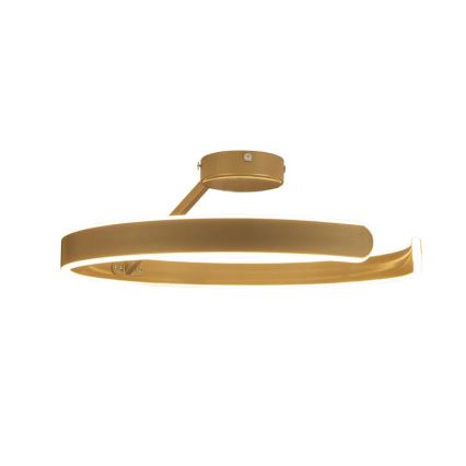 Dimmbare LED-Aufbauleuchte LED/72W/230V 3000-6500K golden + Fernbedienung