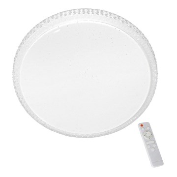 Dimmbare LED-Deckenleuchte CRUZ mit Fernbedienung LED/66W/230V 3300lm