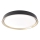 Dimmbare LED-Deckenleuchte ILVI LED/30W/230V 2700-6500K Ø 40 cm schwarz/messing + Fernbedienung