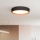 Dimmbare LED-Deckenleuchte LARIOS LED/48W/230V 3000-6500K d 39 cm schwarz + Fernbedienung