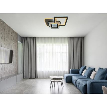 Dimmbare LED-Deckenleuchte LED/105W/230V 3000-6500K + Fernbedienung