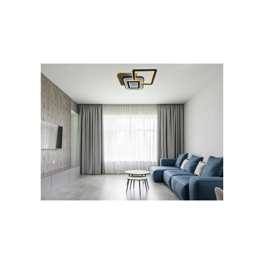 Dimmbare LED-Deckenleuchte LED/105W/230V 3000-6500K + Fernbedienung