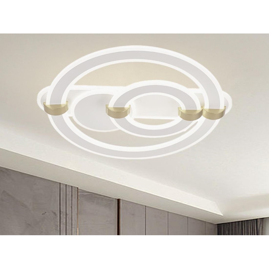 Dimmbare LED-Deckenleuchte LED/120W/230V 3000-6500K + Fernbedienung