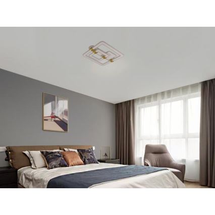 Dimmbare LED-Deckenleuchte LED/140W/230V 3000-6500K + Fernbedienung