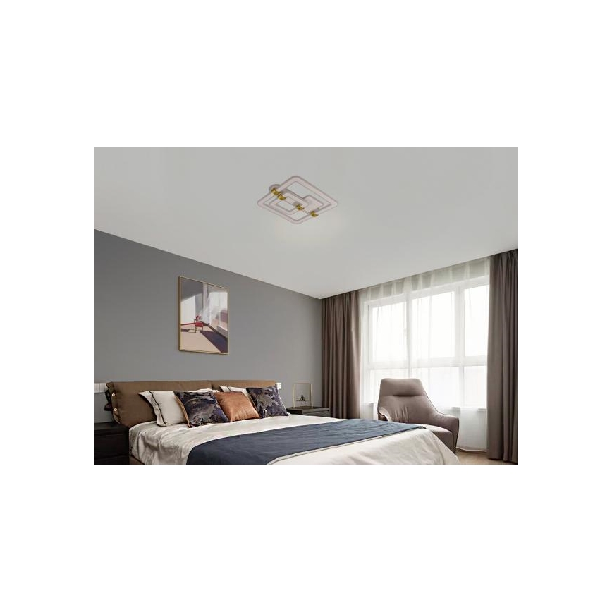 Dimmbare LED-Deckenleuchte LED/140W/230V 3000-6500K + Fernbedienung