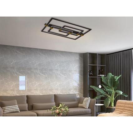 Dimmbare LED-Deckenleuchte LED/280W/230V 3000-6500K + Fernbedienung