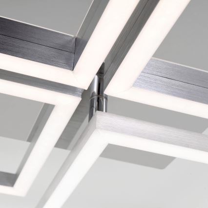 Dimmbare LED-Deckenleuchte LED/42W/230V 3000K matt-chrom