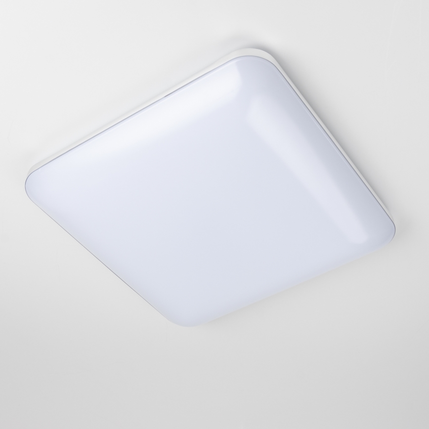 Dimmbare LED-Deckenleuchte LED/42W/230V 3000-6500K 49x49 cm weiß + Fernbedienung