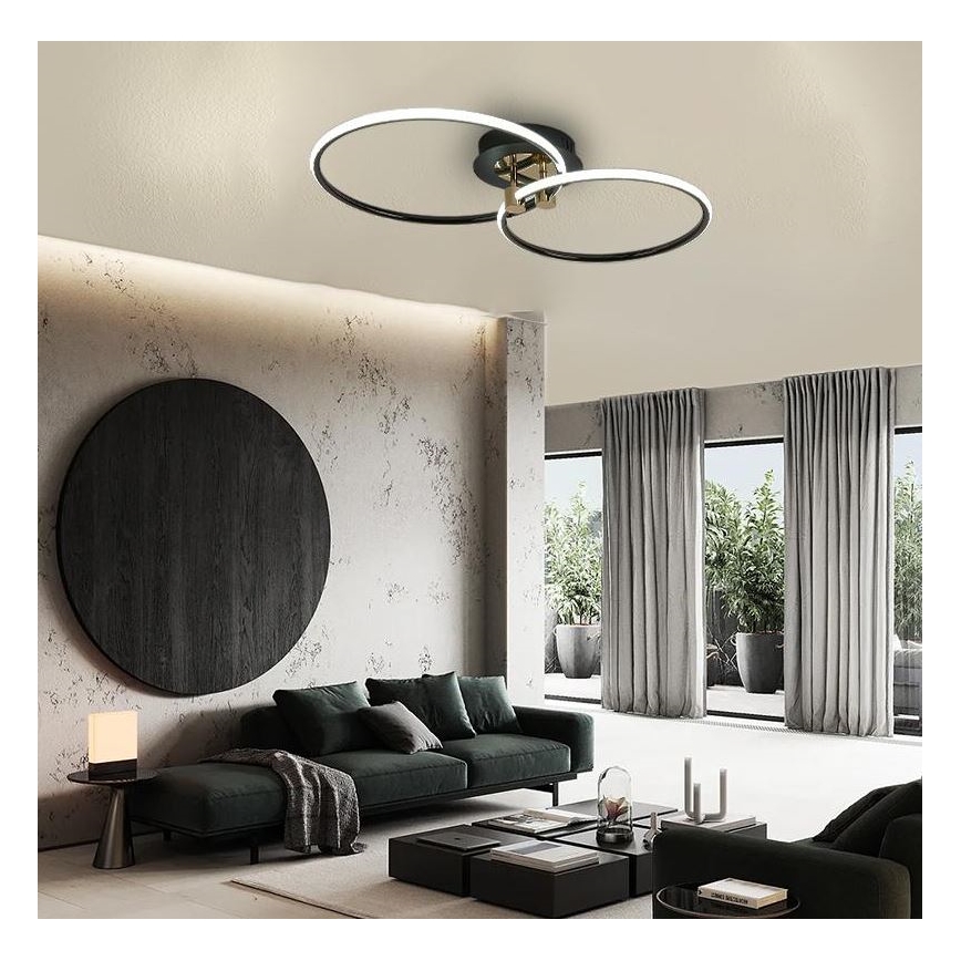 Dimmbare LED-Deckenleuchte LED/48W/230V 3000-6500K + Fernbedienung