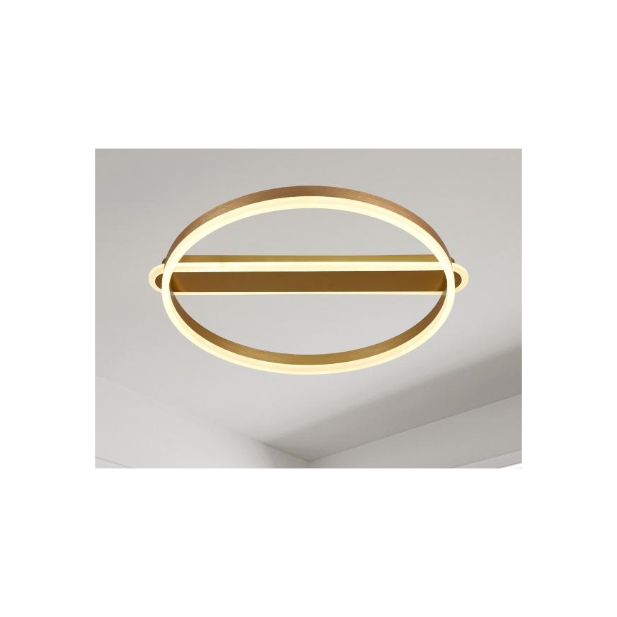 Dimmbare LED-Deckenleuchte LED/60W/230V 3000-6500K + Fernbedienung