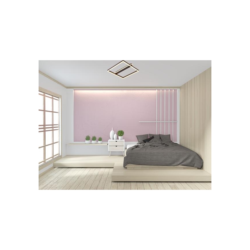 Dimmbare LED-Deckenleuchte LED/60W/230V 3000-6500K + Fernbedienung