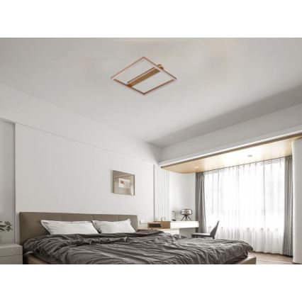 Dimmbare LED-Deckenleuchte LED/60W/230V 3000-6500K + Fernbedienung