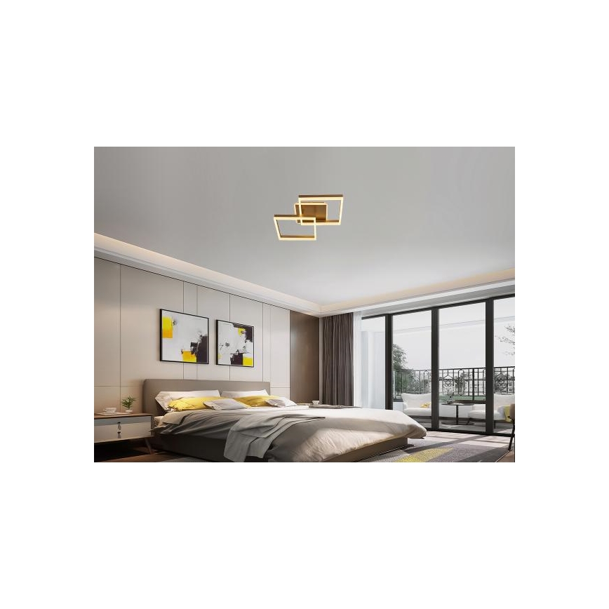 Dimmbare LED-Deckenleuchte LED/80W/230V 3000-6500K + Fernbedienung