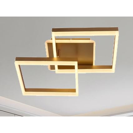 Dimmbare LED-Deckenleuchte LED/80W/230V 3000-6500K + Fernbedienung