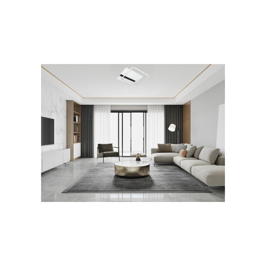 Dimmbare LED-Deckenleuchte LED/95W/230V 3000-6500K weiß + Fernbedienung