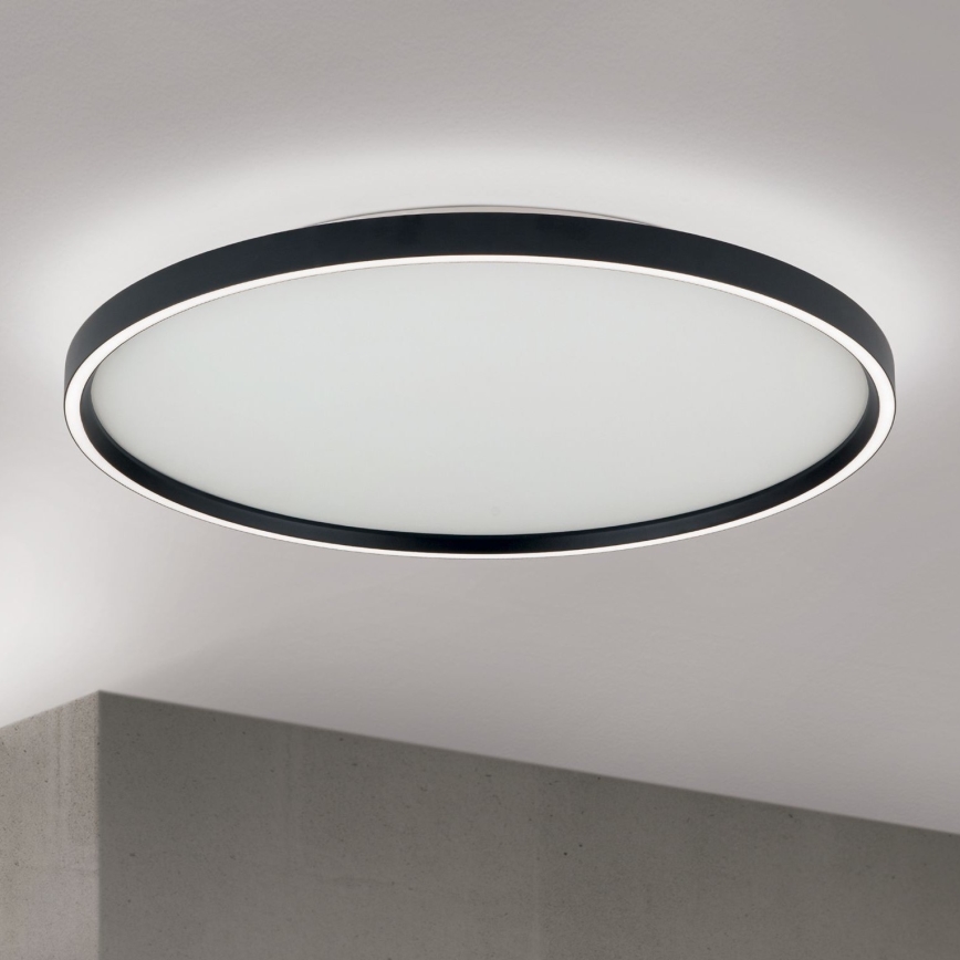 Dimmbare LED-Deckenleuchte MASCA LED/47W/230V 2700/3350/4000K d 60 cm schwarz
