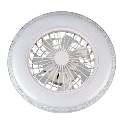 EGYPT LED dimmbare Deckenleuchte mit Ventilator LED/48W/230V 3000-6500K weiß + Fernbedienung