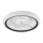 Dimmbare LED-Deckenleuchte mit Ventilator GEMMA LED/37W/230V weiß + Fernbedienung